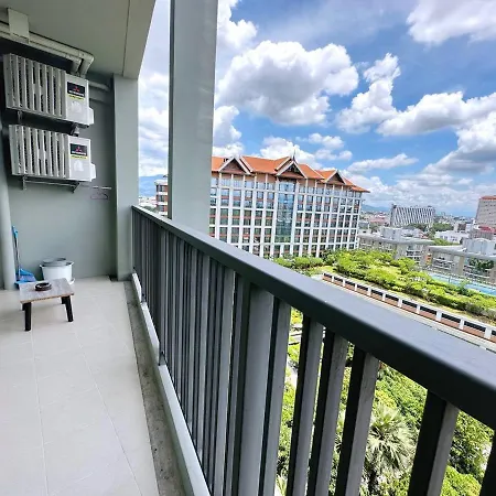 清迈古城市中心高端温馨公寓两卫浴wifi泳池健身房山景城景房 Chiang Mai Exterior photo